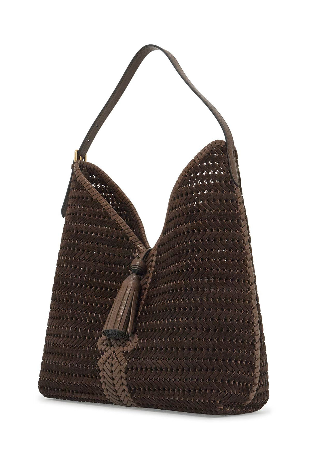 Anya Hindmarch Neeson Tassal Hobo Bag