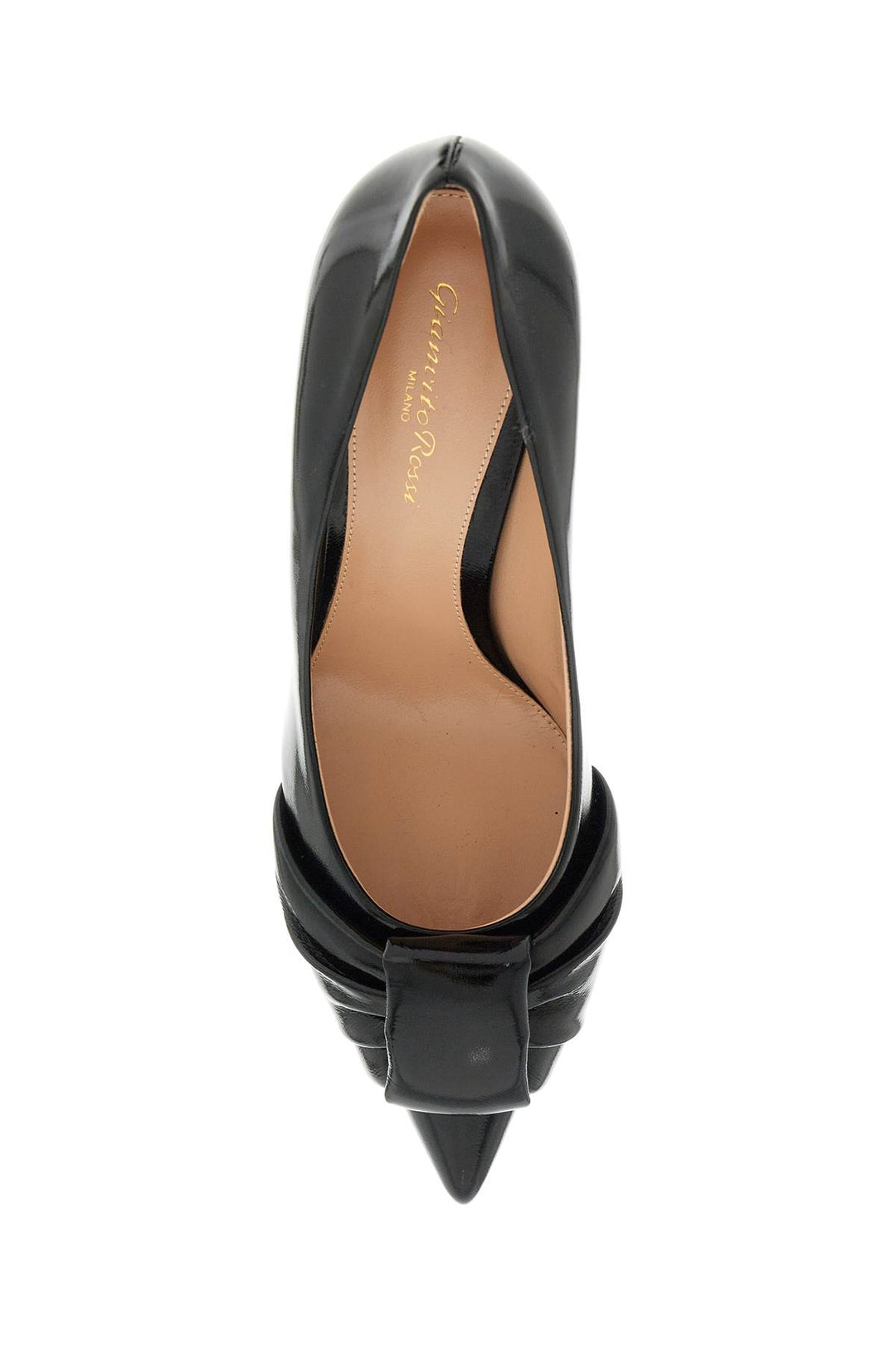 Gianvito Rossi Patent Leather Décollet   Black