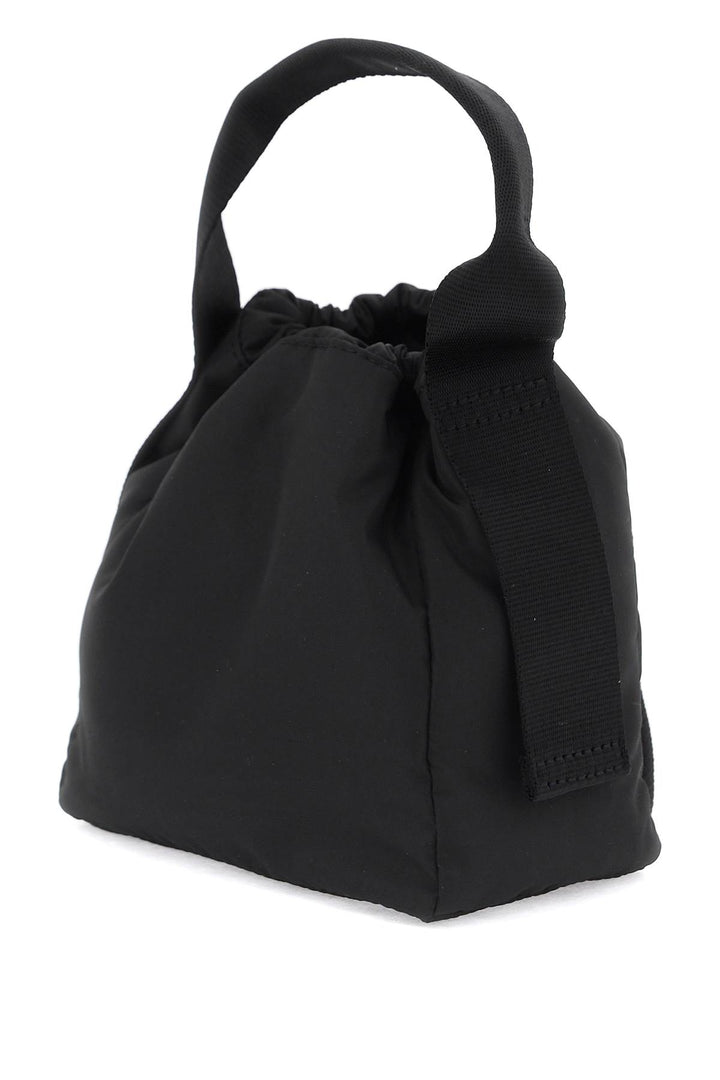 Ganni Recycled Nylon Handbag With 9   Black