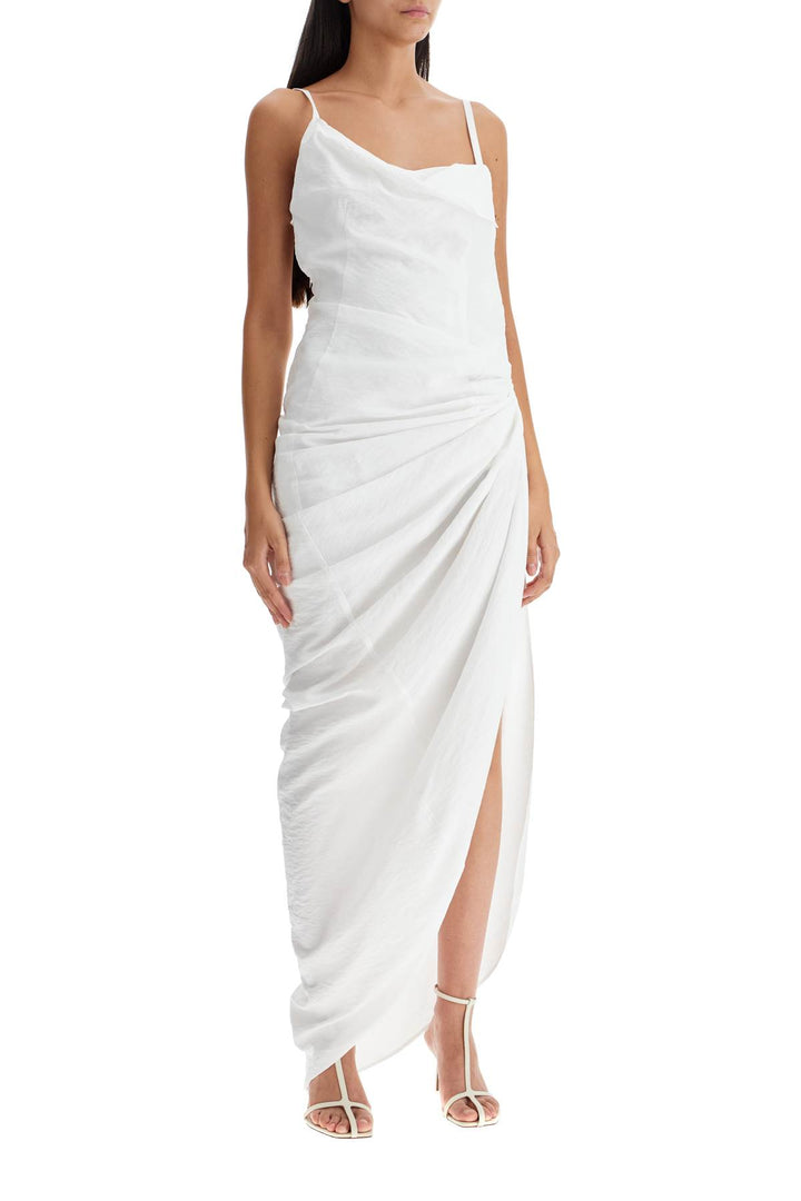 Jacquemus Long Dress 'The Saudade Longue   White