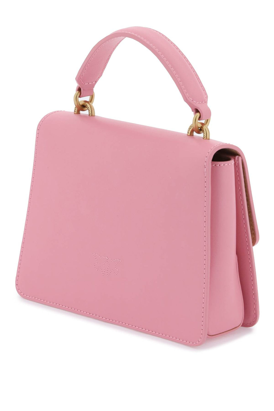 Pinko Love One Top Handle Mini Light Bag   Rosa