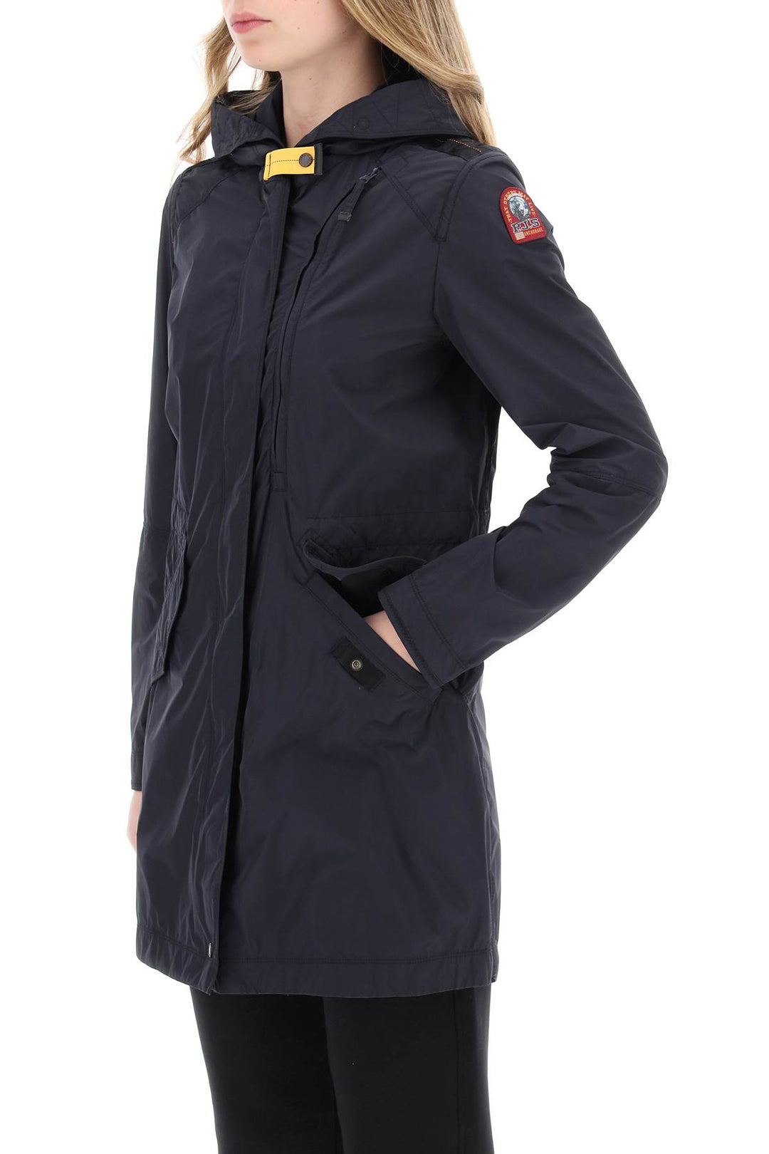 Parajumpers Top With Hood And Pockets   Blue