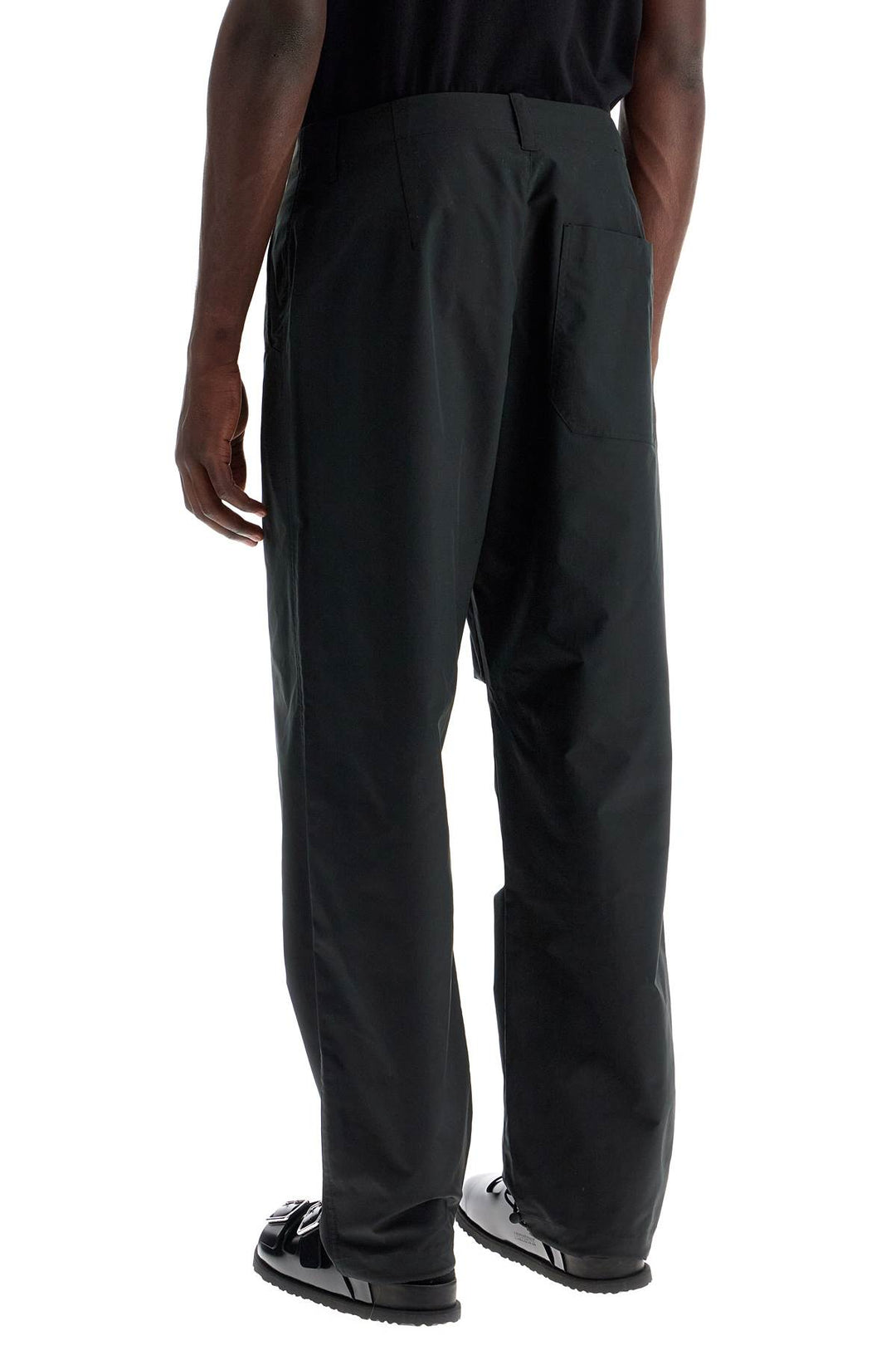 A.P.C. Mashi Technical Fabric Pants   Black