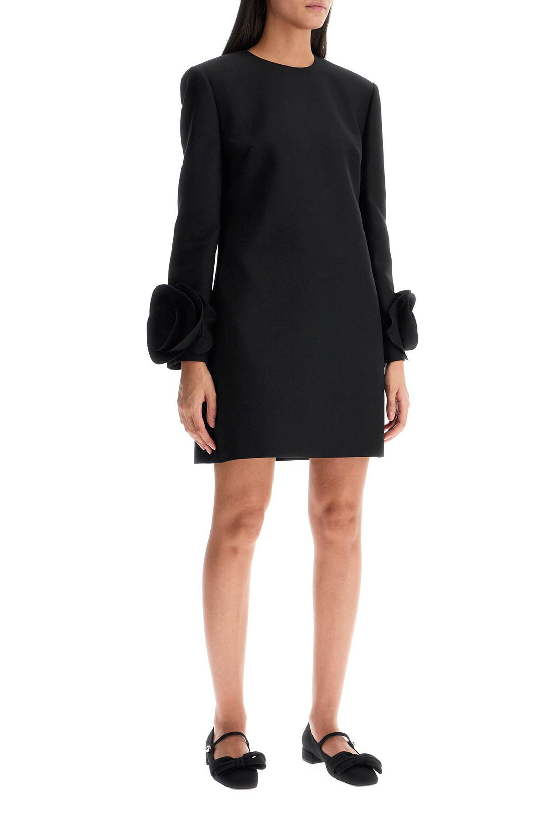 Valentino Garavani double compact drill mini dress