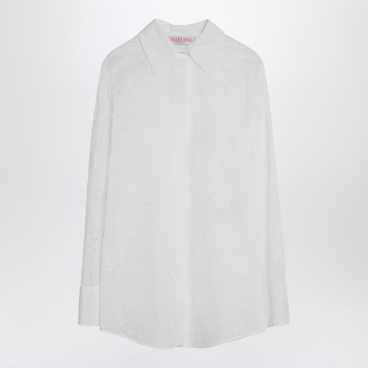 Valentino Organdis Daisy Shirt