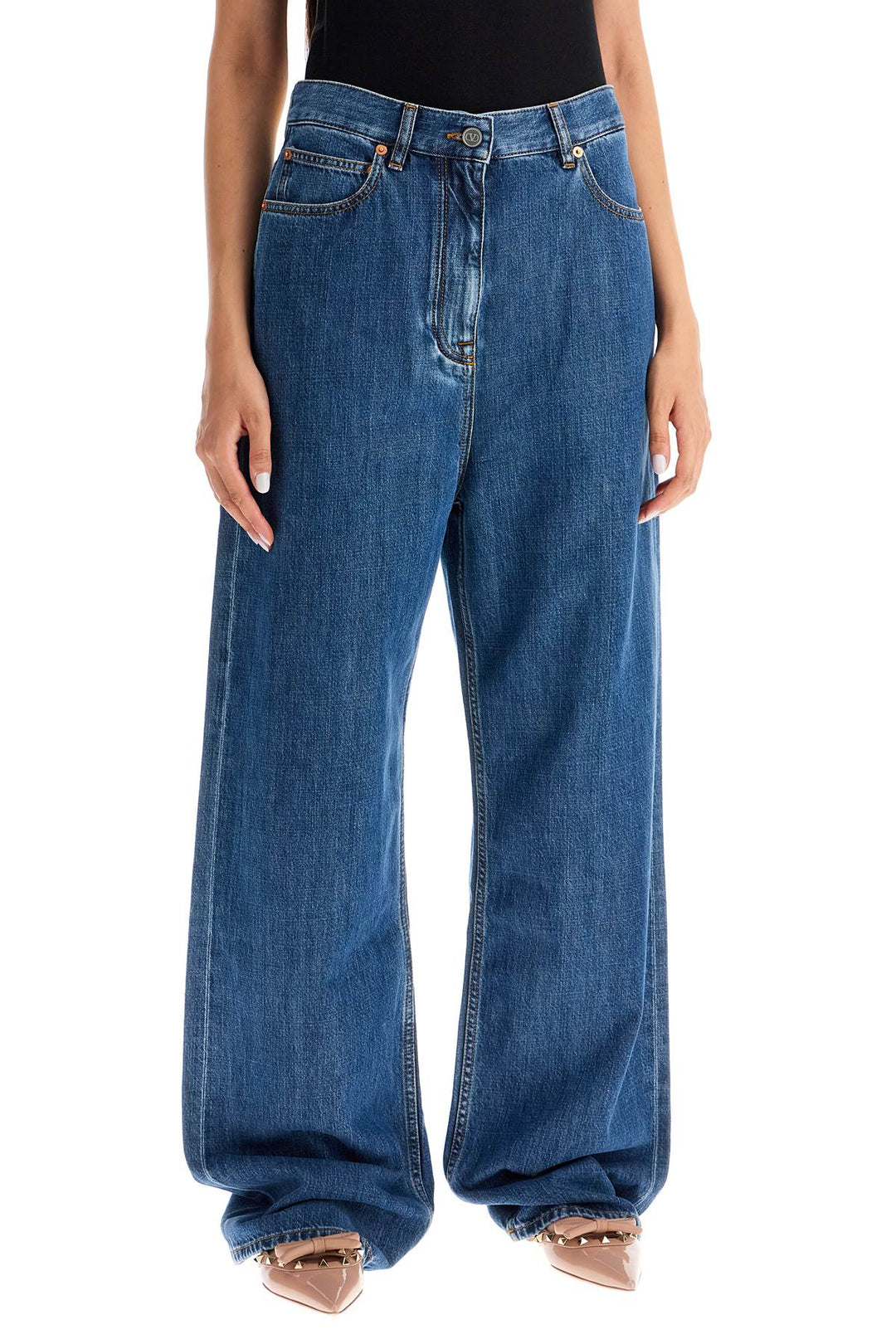 Valentino Garavani baggy jeans