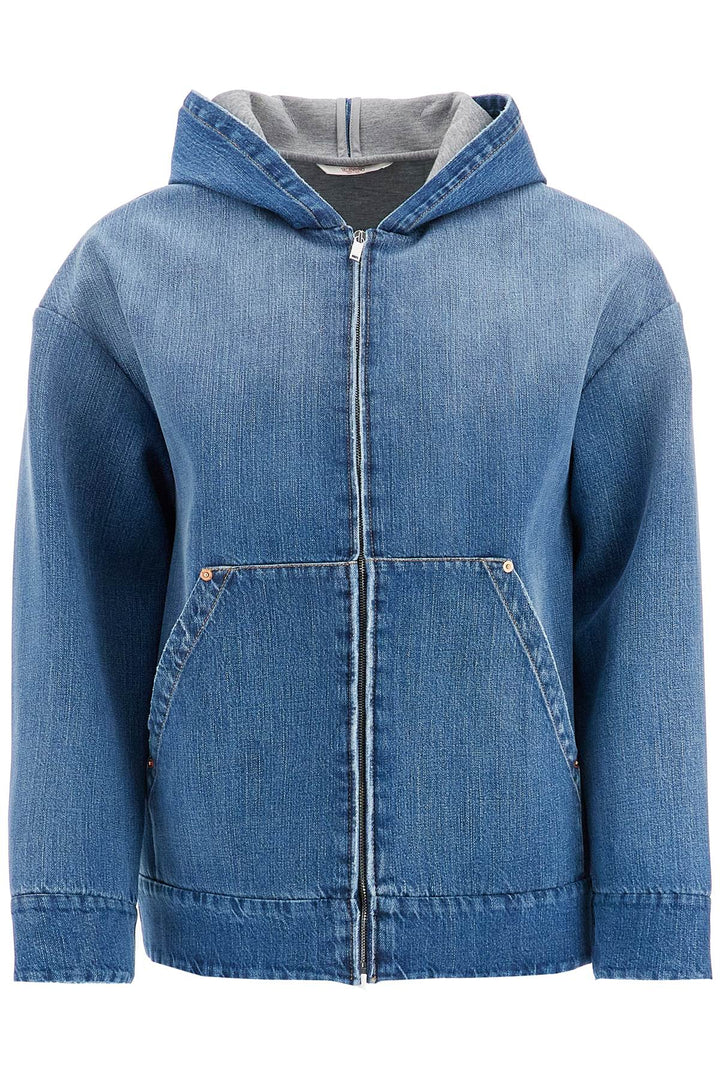 Valentino Garavani boxy denim jacket for women