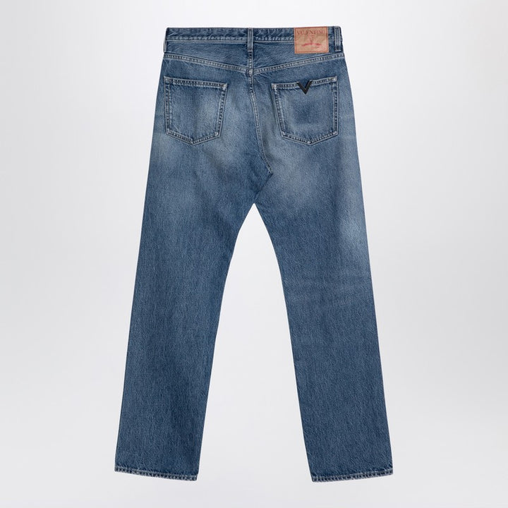 Valentino washed-effect denim jeans