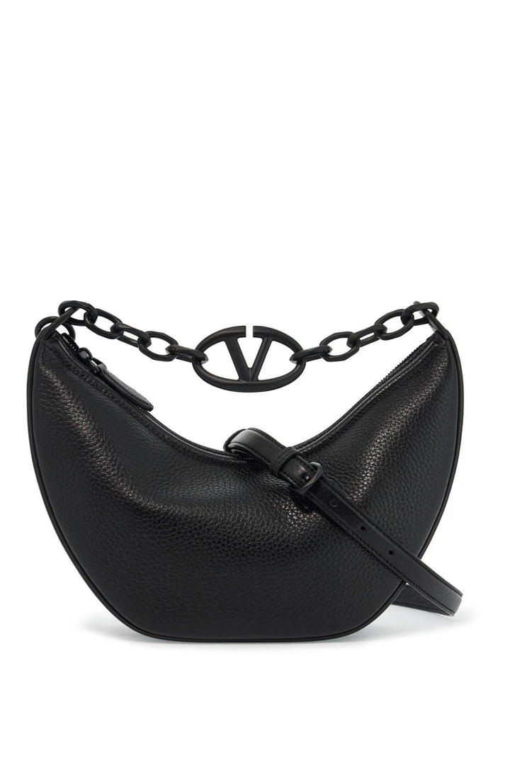 Valentino Garavani small vlogo hobo moon bag