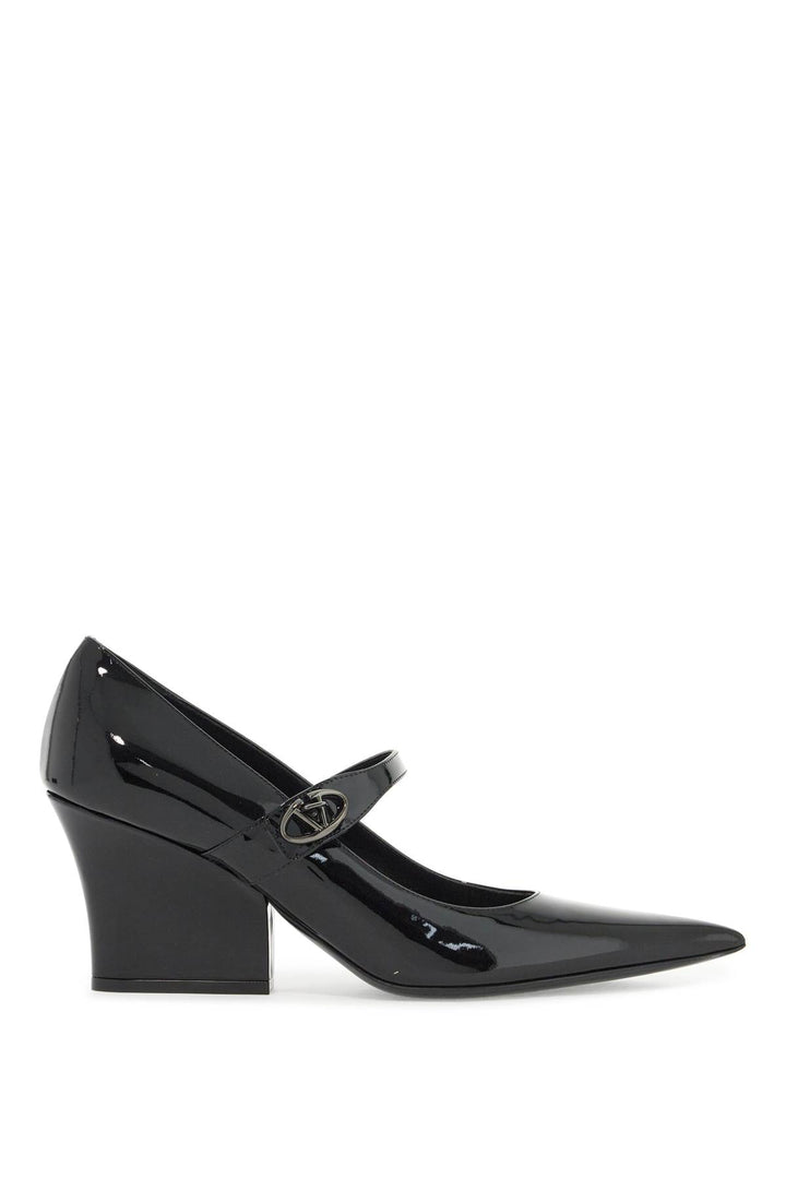 Valentino Garavani mary jane patent leather shoes