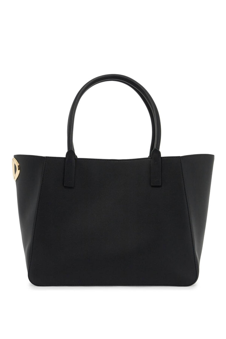 Valentino Garavani calfskin vlogo side tote bag