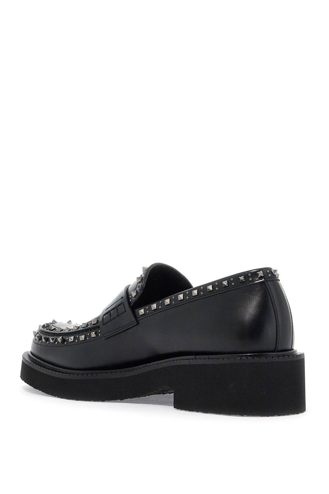 Valentino Garavani Gentleglam Leather Loafers