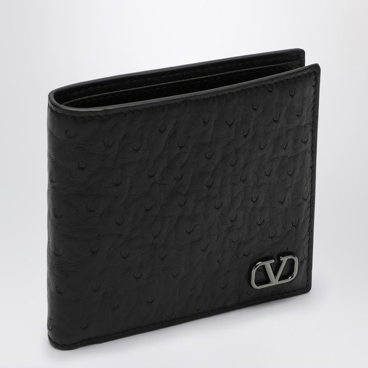 Valentino Garavani Vlogo Signature leather bi-fold wallet