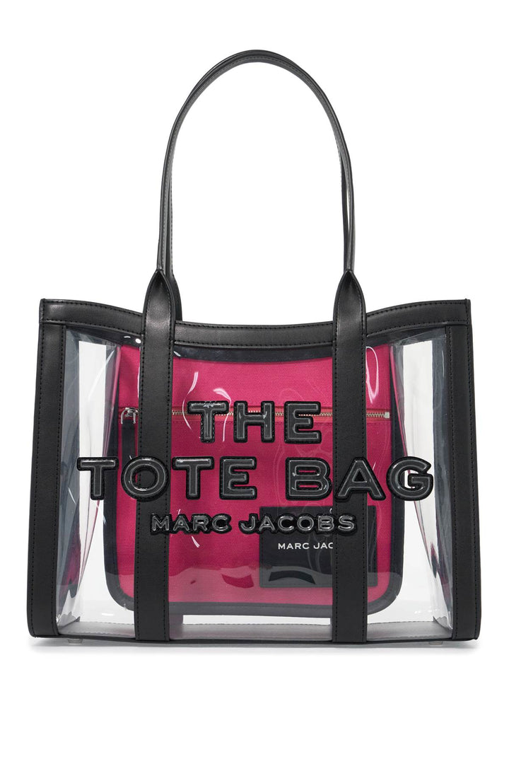 Marc Jacobs The Clear Medium Tote Bag   B   Black