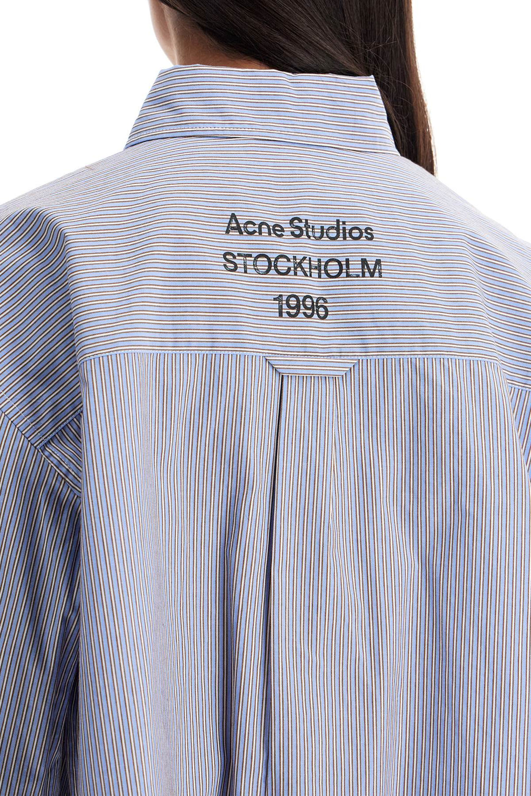 Acne Studios Short Boxy Shirt   Blue