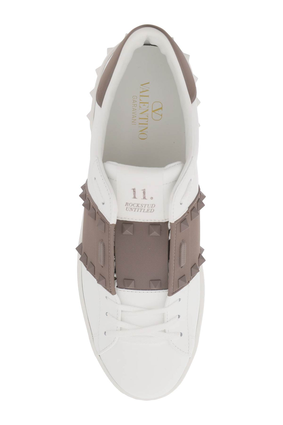 Valentino Garavani Rockstud Untitled Sneakers   White