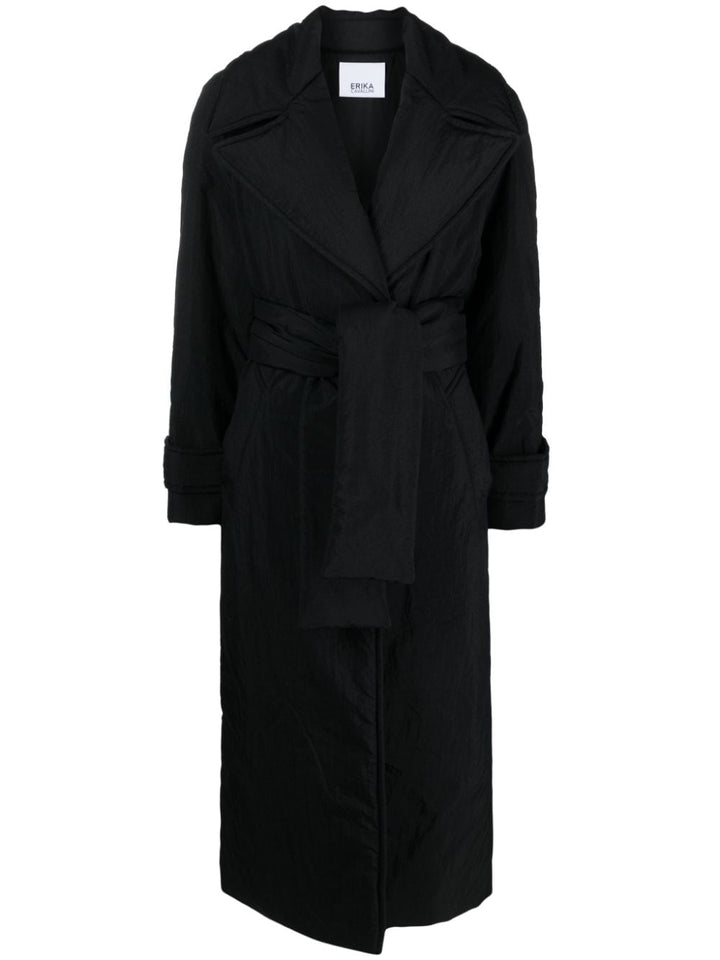 Erika Cavallini Semi Couture Coats Black