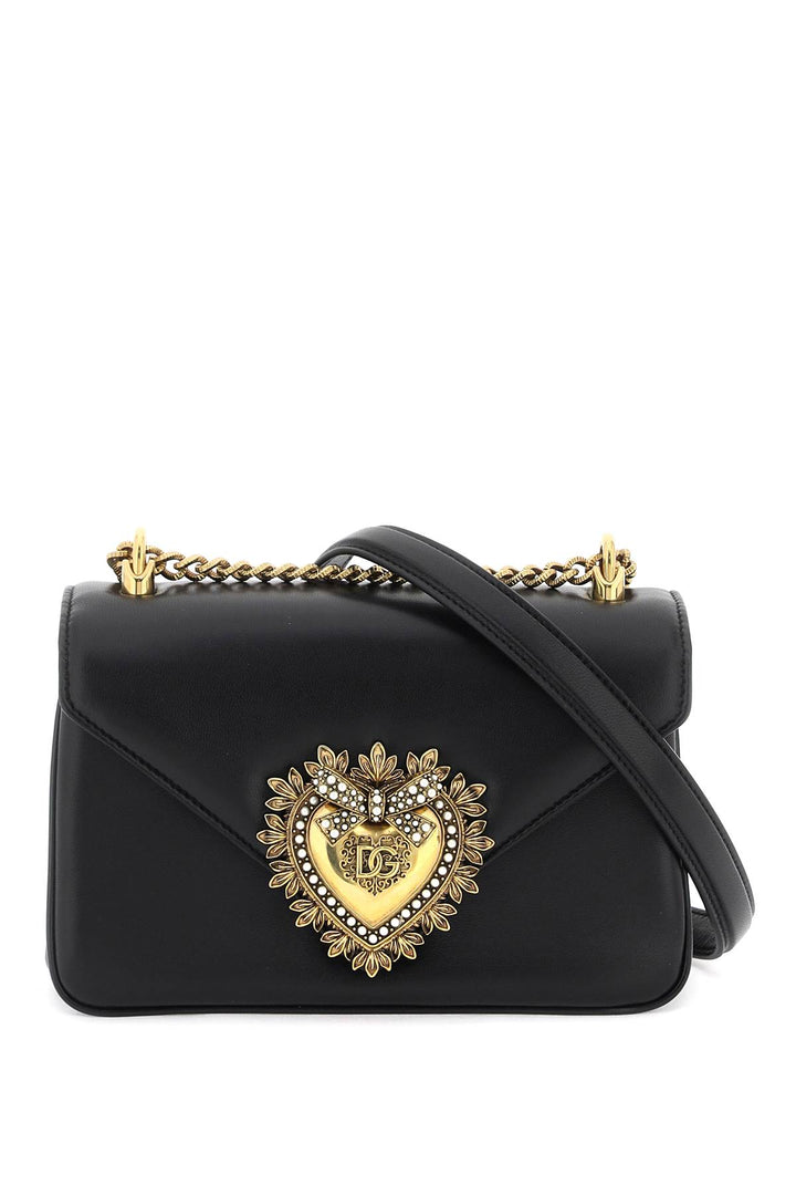 Dolce & Gabbana Devotion Shoulder Bag   Nero