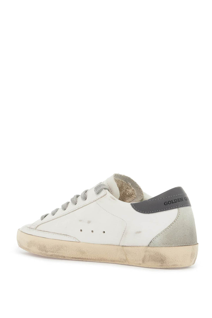 Golden Goose Leather Super Star Sneakers   White