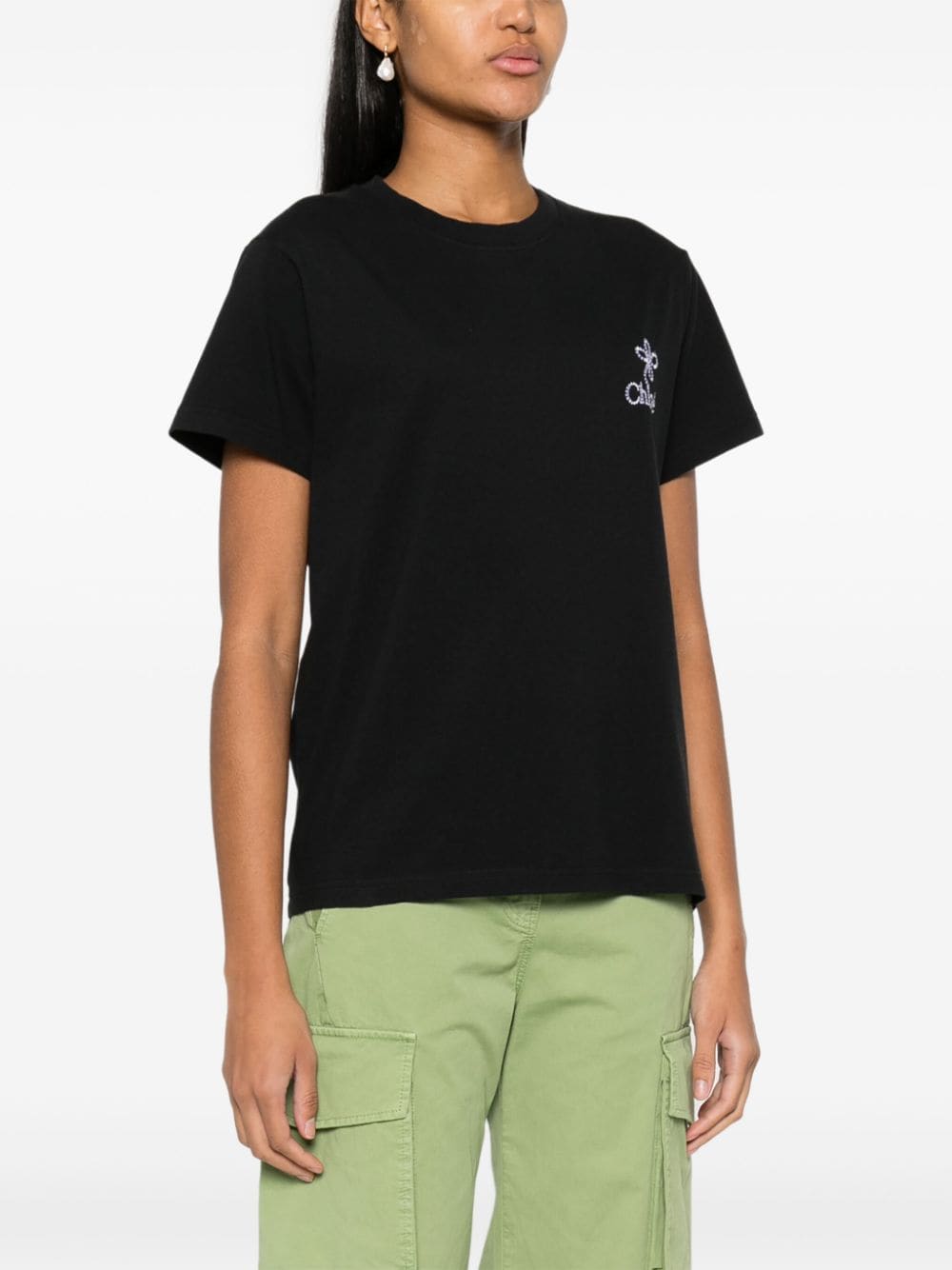 Chloè T Shirts And Polos Black