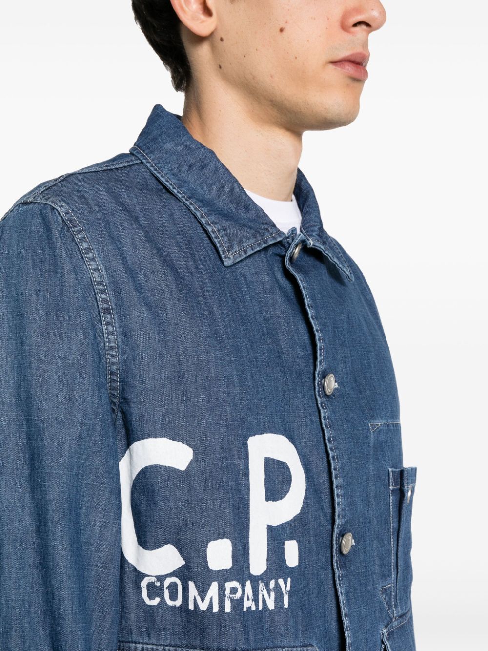 C.P.Company Coats Blue