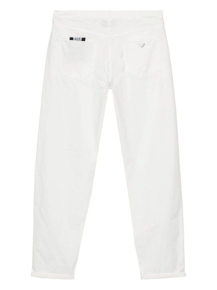 Emporio Armani Trousers White