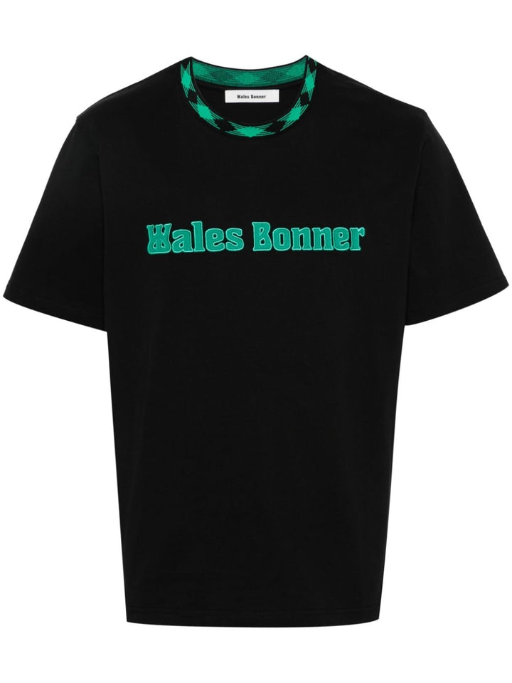 Wales Bonner T Shirts And Polos Black