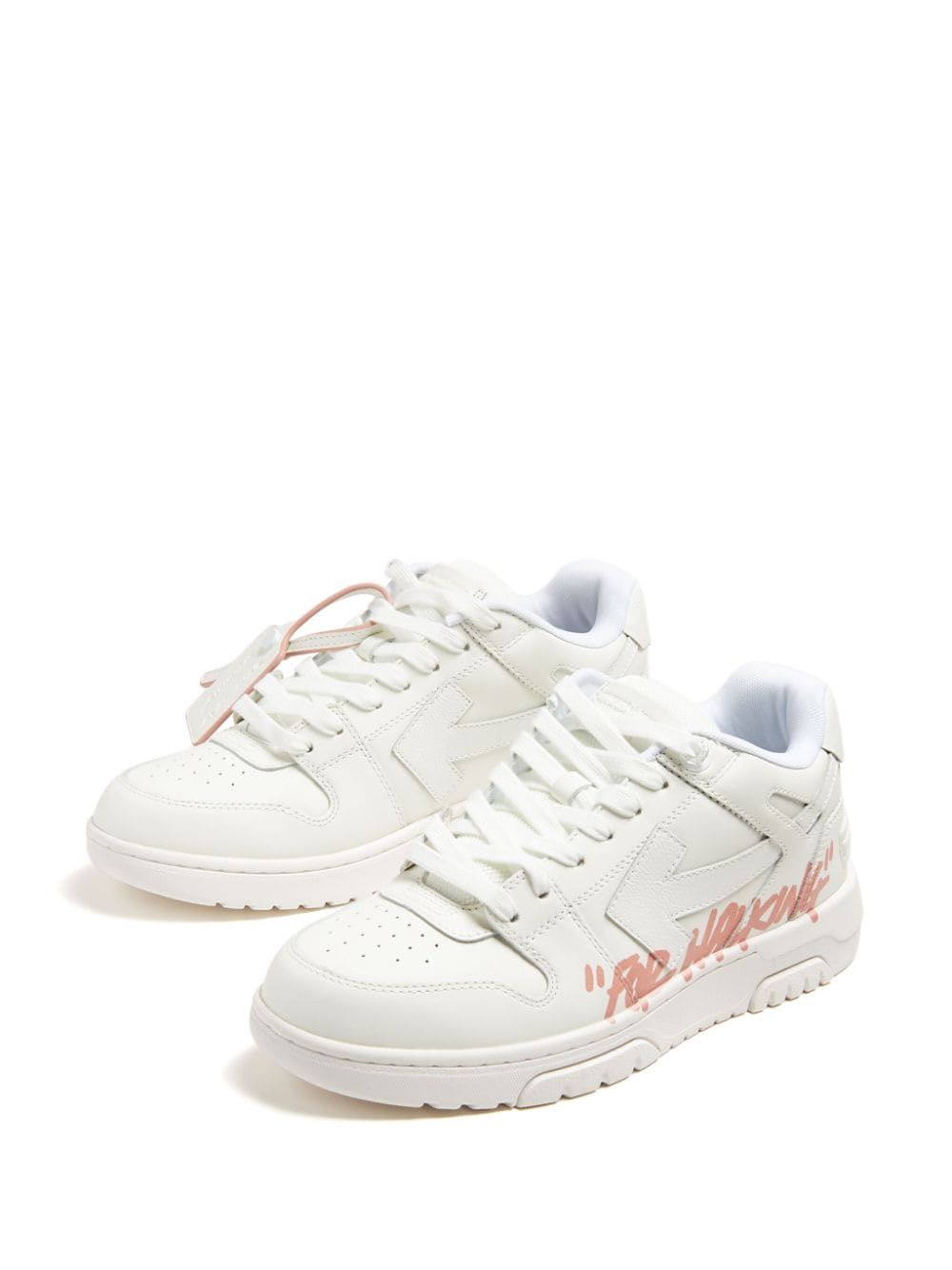 Off White Sneakers Pink