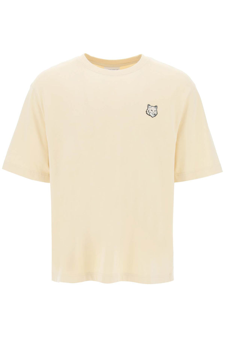 Maison Kitsune Bold Fox Head Patch T Shirt Neutral