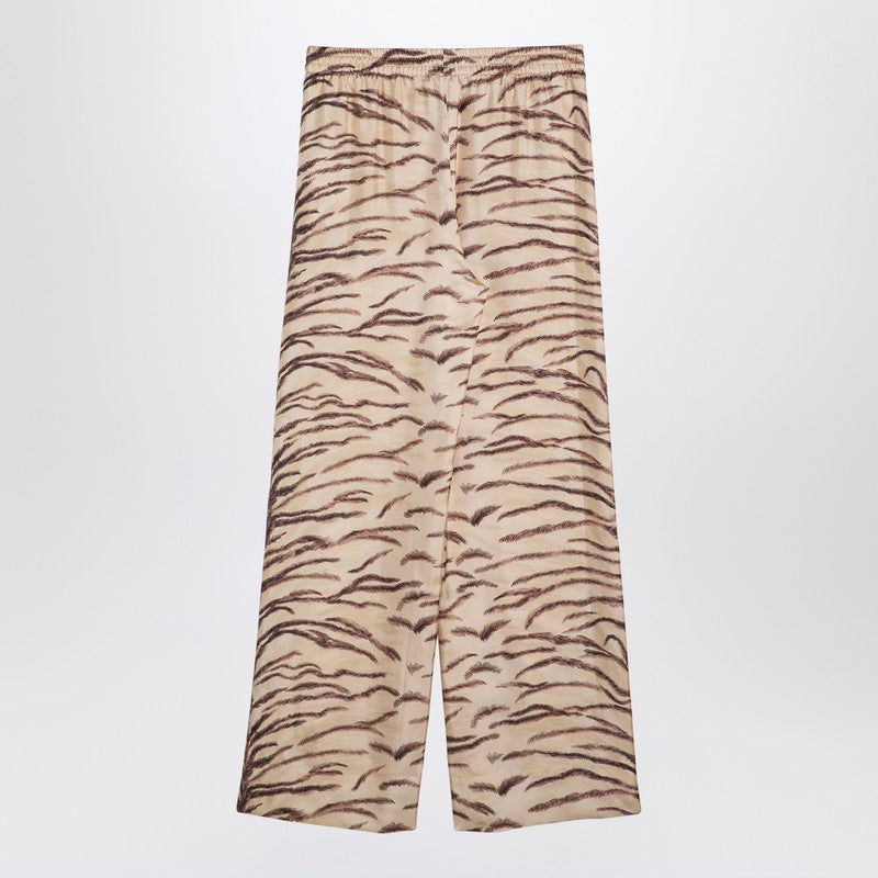 Stella McCartney tiger print Silk pants