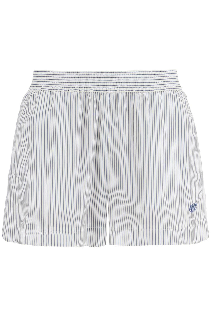 Stella McCartney striped silk shorts