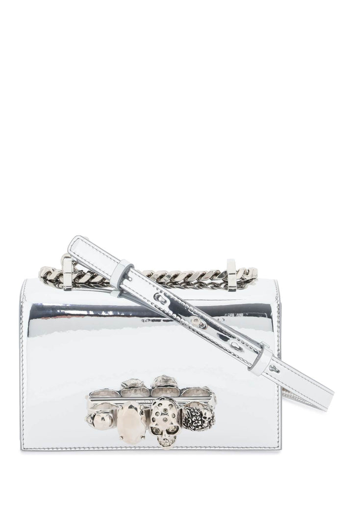 Alexander Mcqueen mini jewelled satchel bag