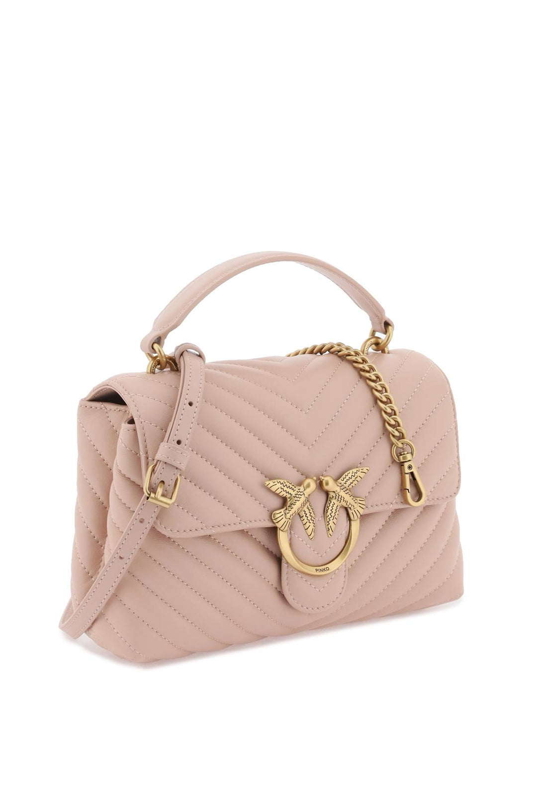 Pinko Mini Lady Love Puff Bag   Rosa