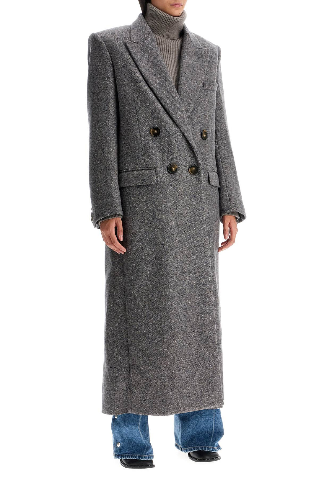 Stella McCartney maxi tweed coat