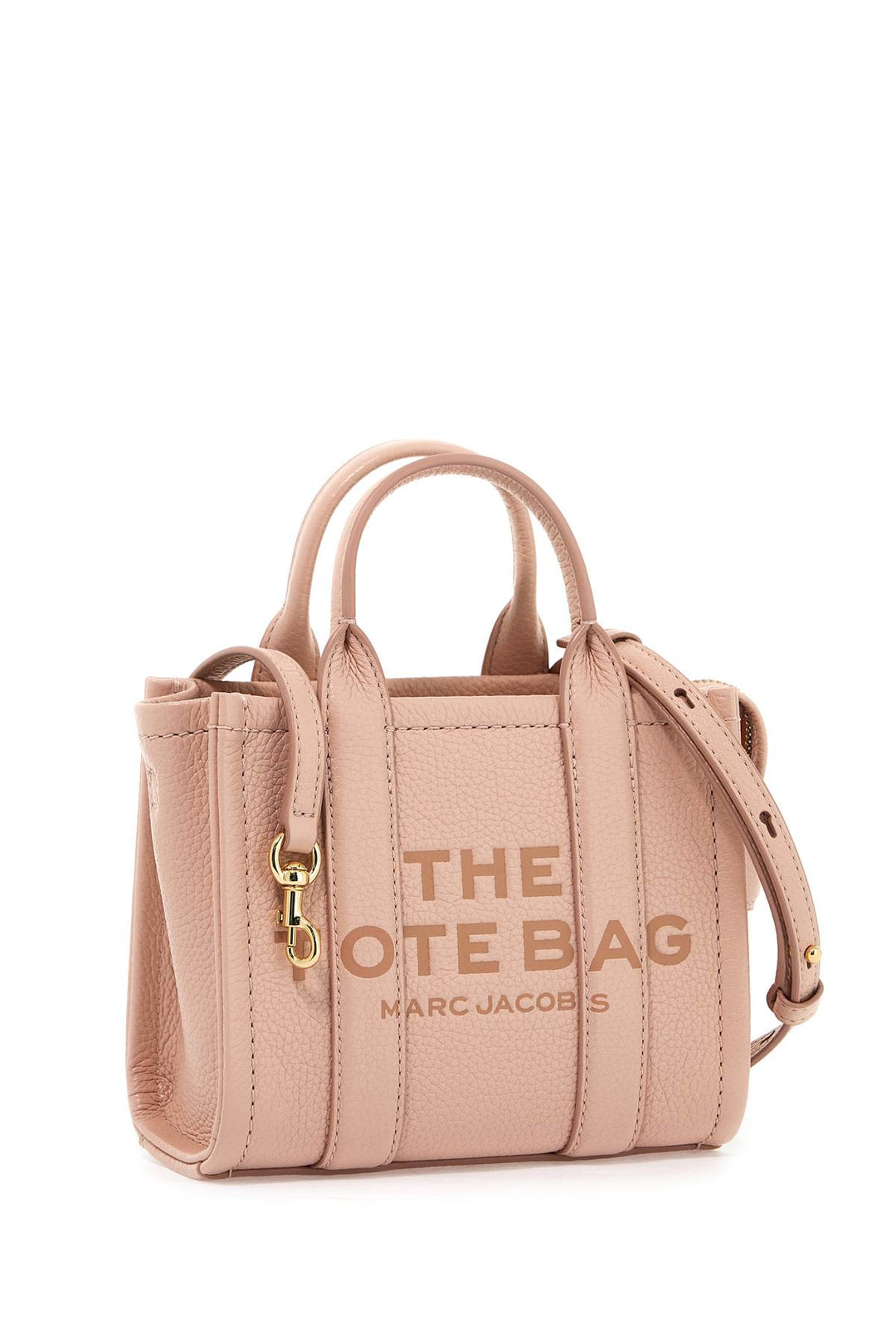 Marc Jacobs The Leather Mini Tote Bag   Pink