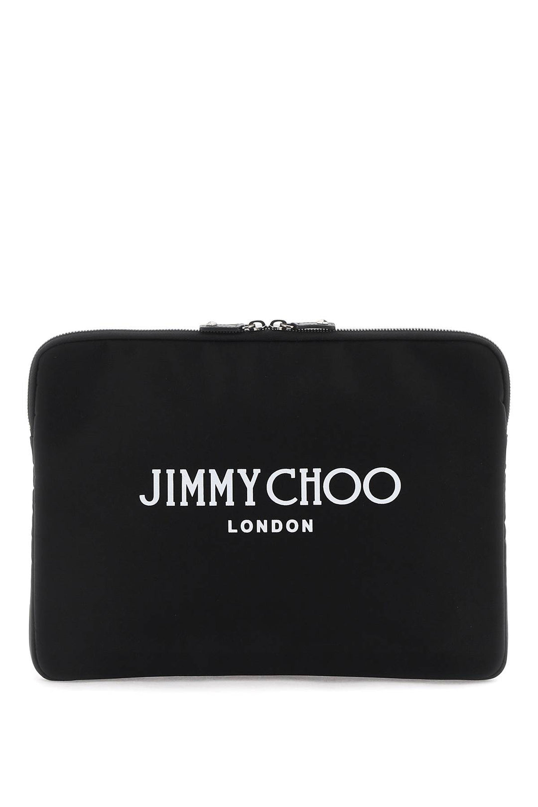 Jimmy Choo Pouch With Logo   Nero