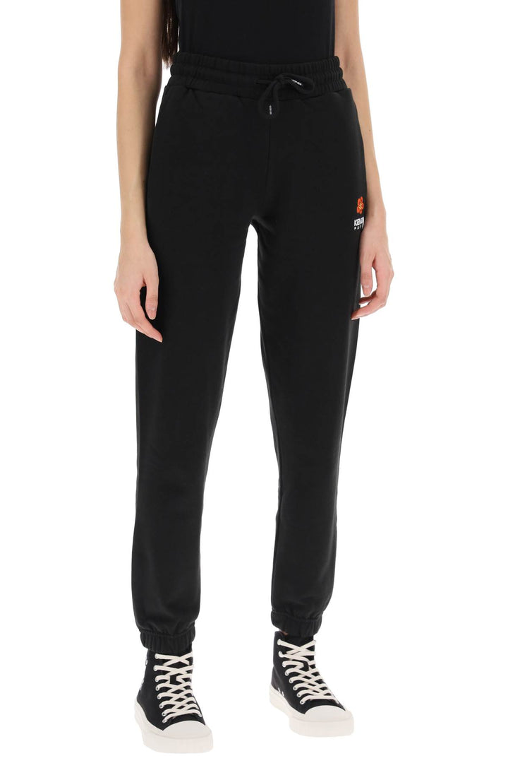 Kenzo Joggers With Embroidery   Nero
