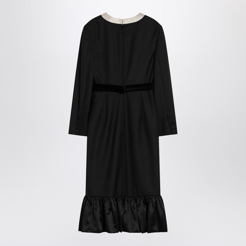Valentino midi wool dress