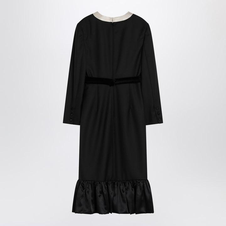 Valentino midi wool dress