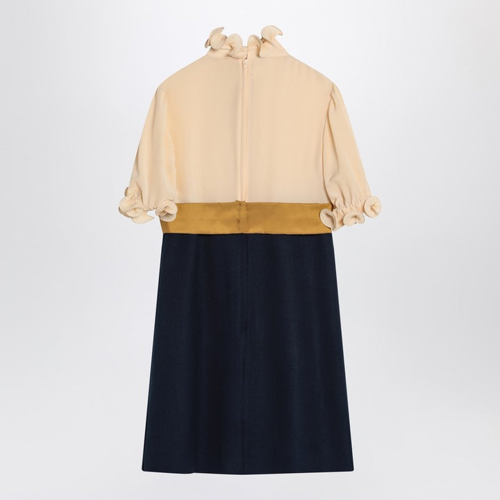 Valentino Mini dress with ruffles and bow
