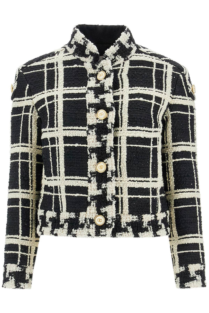 Valentino Garavani Macro Tweed Jacket