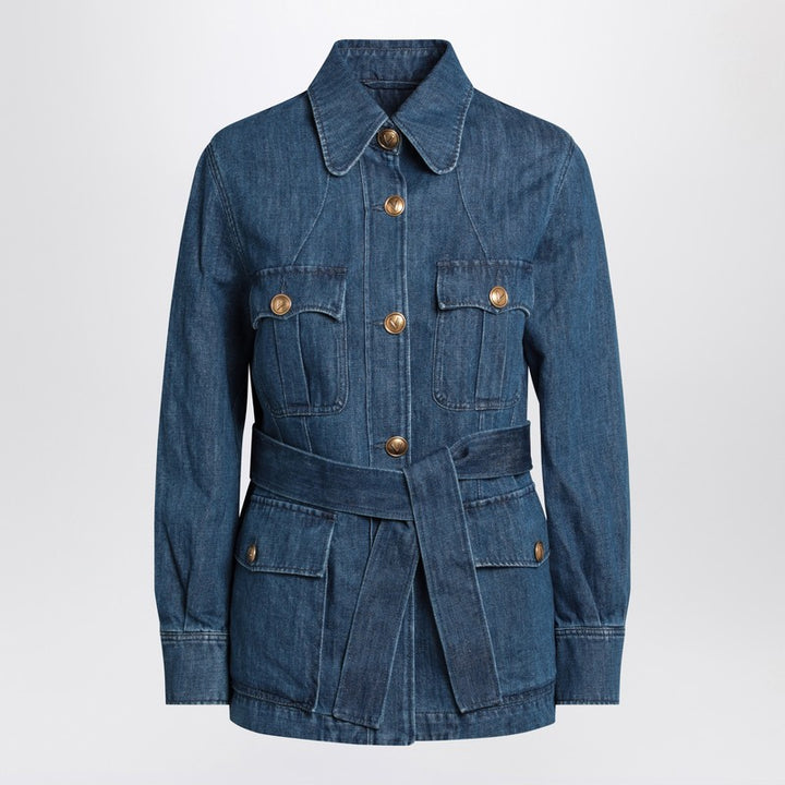 Valentino denim overshirt