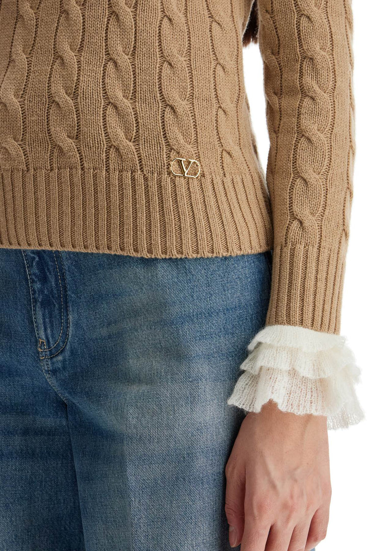 Valentino Garavani cable knit sweater