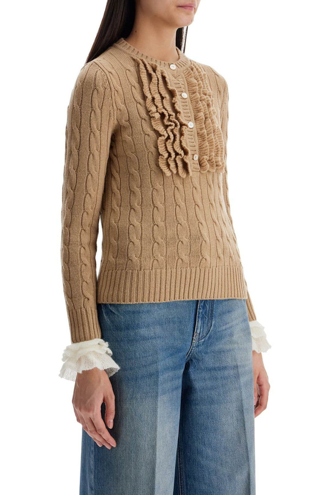 Valentino Garavani cable knit sweater