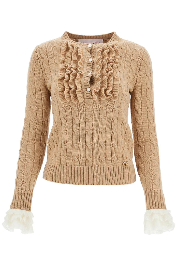 Valentino Garavani cable knit sweater