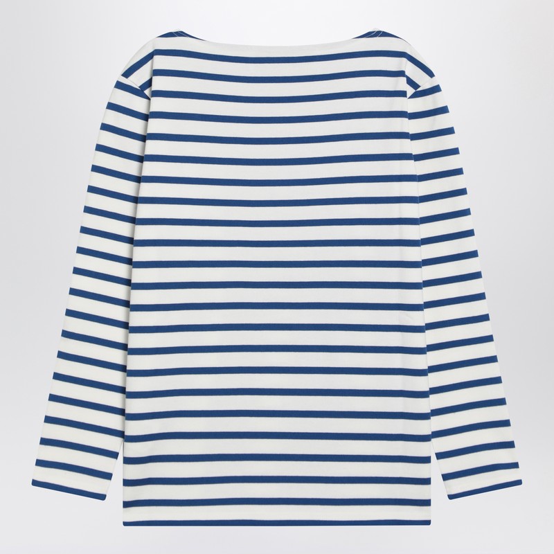 Chez Valentino print striped t-shirt