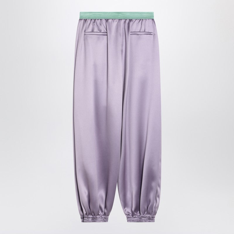Valentino Wide silk pants
