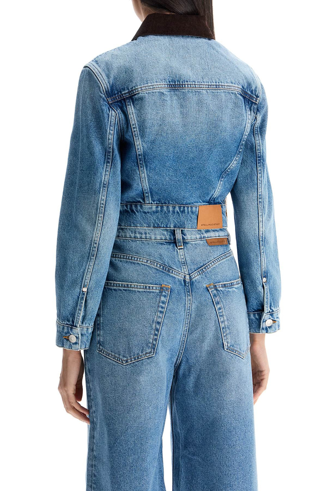 Stella McCartney Cropped Denim Jacket