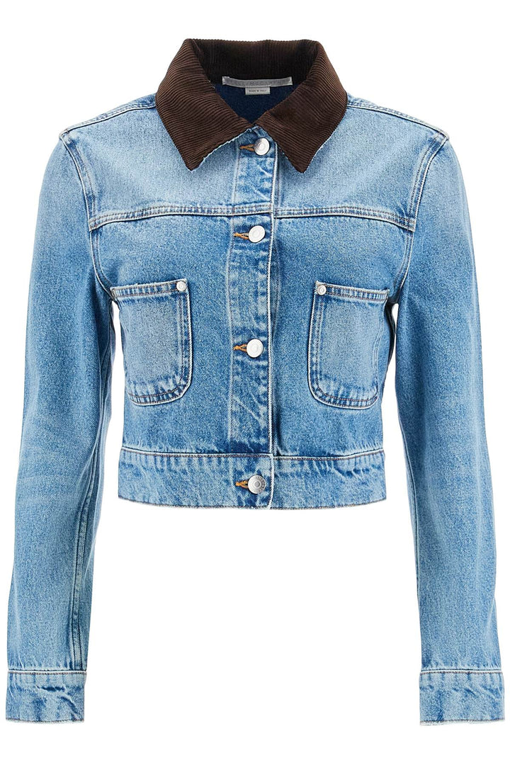 Stella McCartney Cropped Denim Jacket