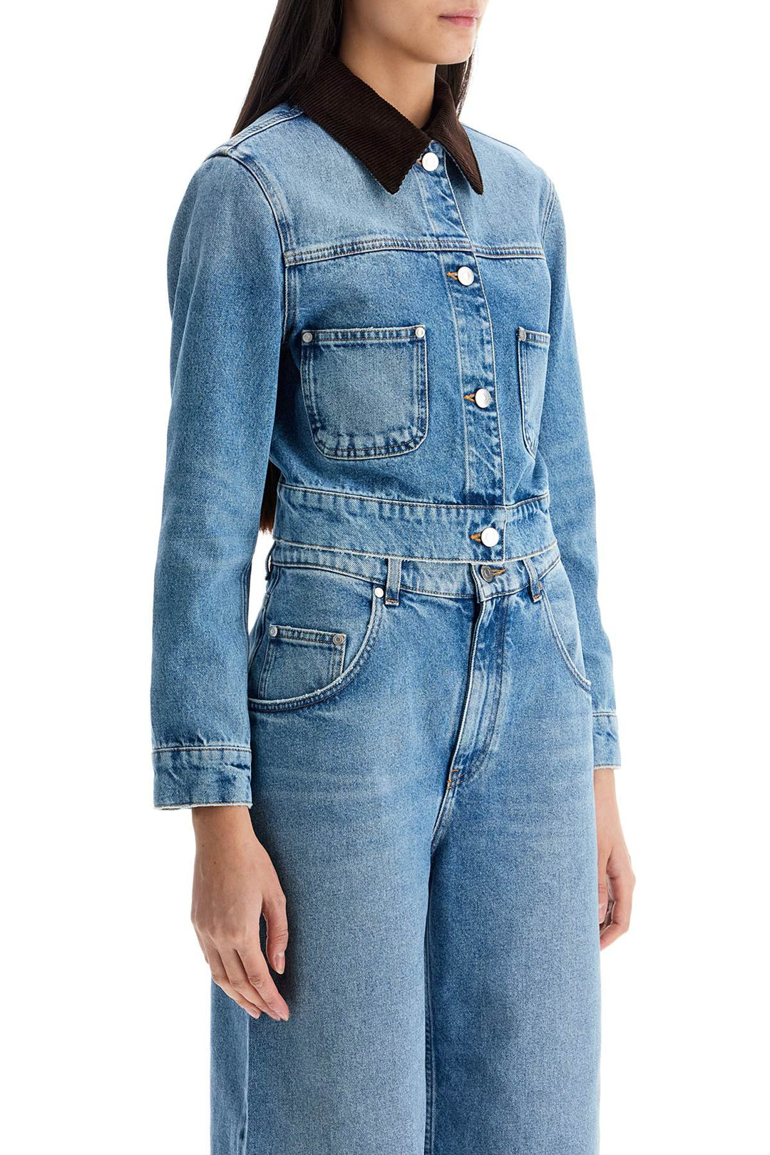 Stella McCartney Cropped Denim Jacket